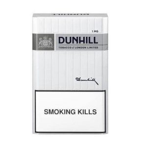 Dunhill White 1mg (Pkt Price Rs. 320) 20 Cigarettes, *Minimum Order Rs.8000/-*