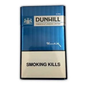 Dunhill Silver & Blue (Pkt Price Rs. 300) 20 Cigarettes, *Minimum Order Rs.8000/-*