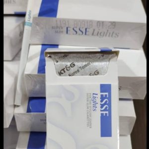 Ess lights (Pkt Price Rs. 90) 20 Cigarettes, *Minimum Order Rs.8000/-*